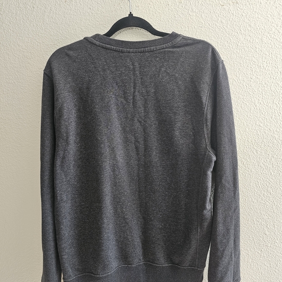 Nike Men's Charcoal Crewneck Sweater - Picture 4 of 4